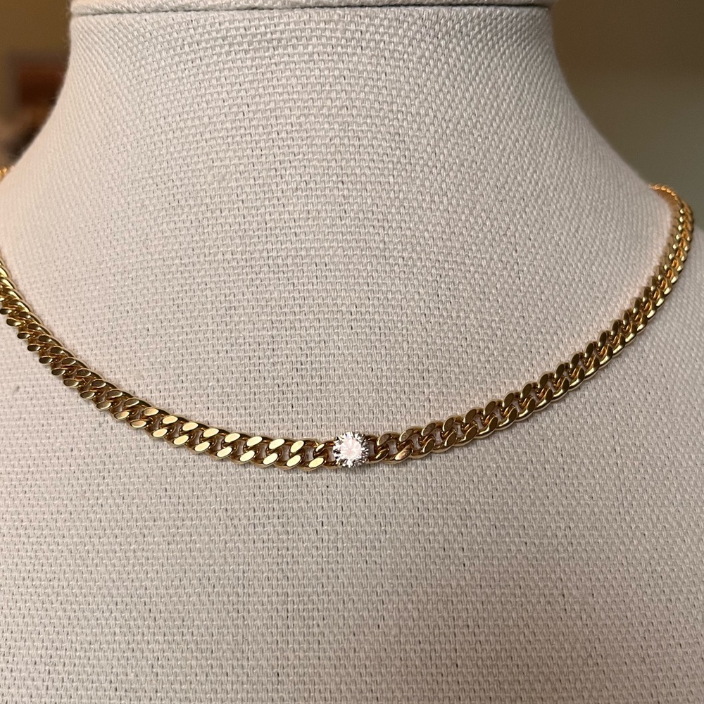 Gorgeous PAJ 925 gold plated necklace and bracelet set